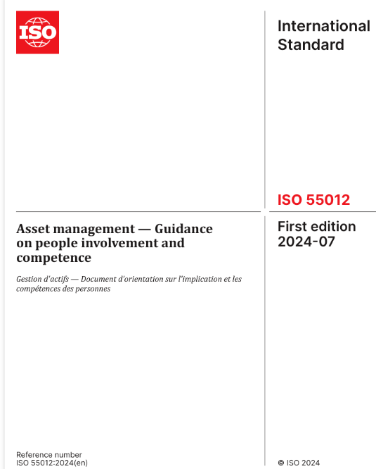 新标发布- ISO 55012:2024正式发布
